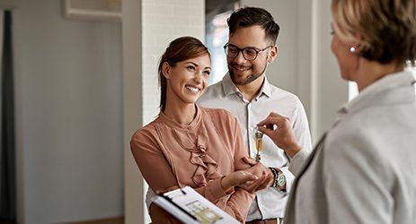 Remise de clés après achat