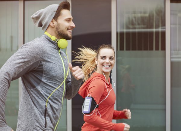 couple en train de courir