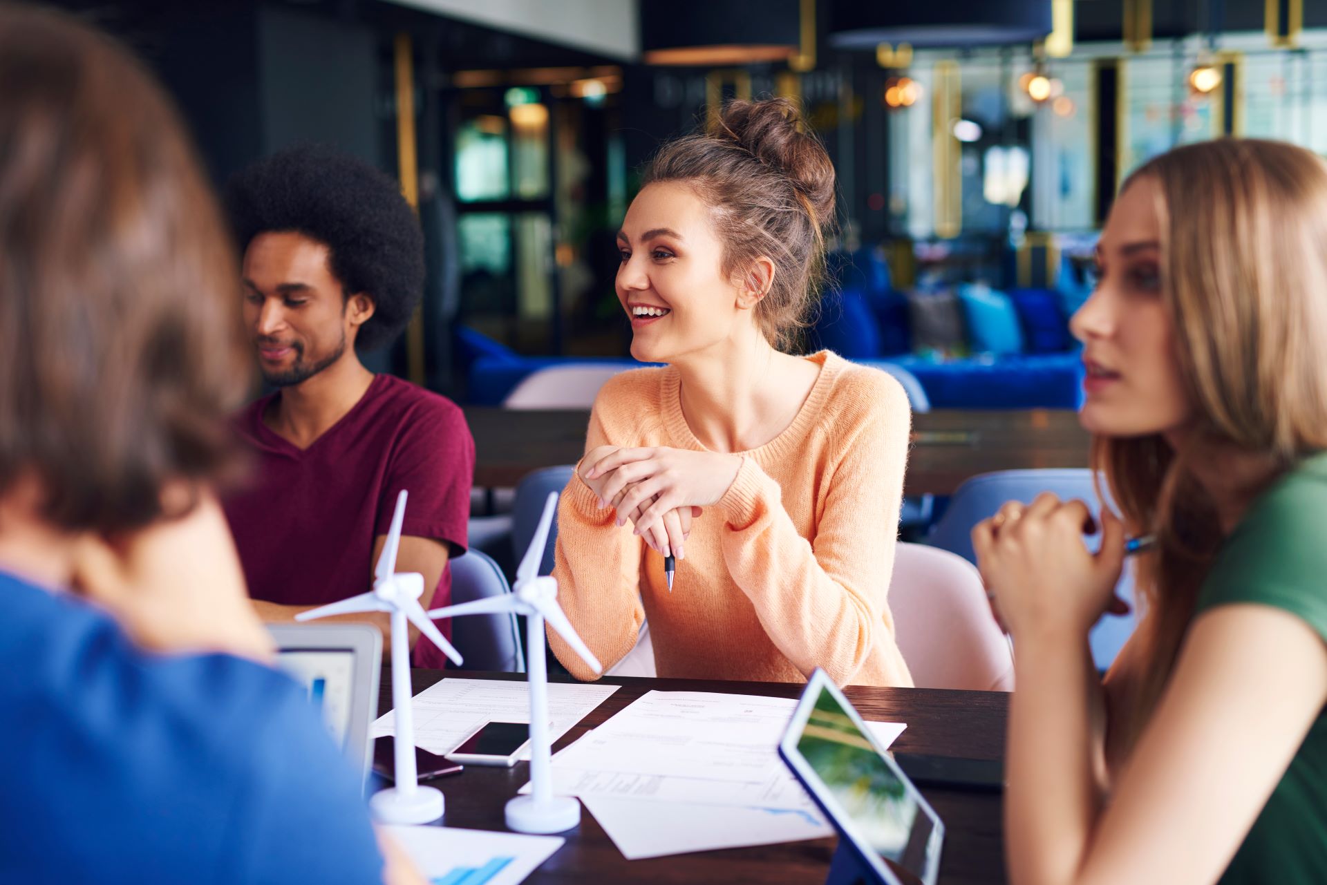 des étudiants en alternance en immobilier