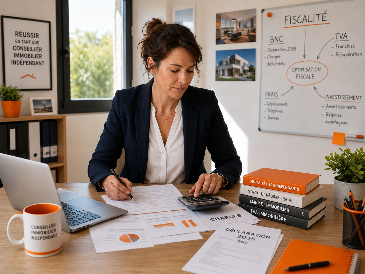 fiscalité du conseiller immobilier